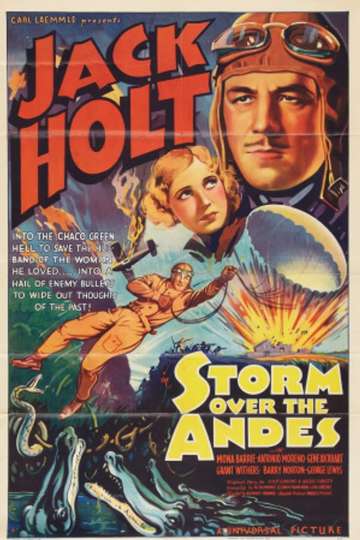 Storm Over the Andes Poster