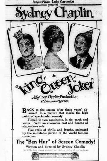 King Queen Joker Poster