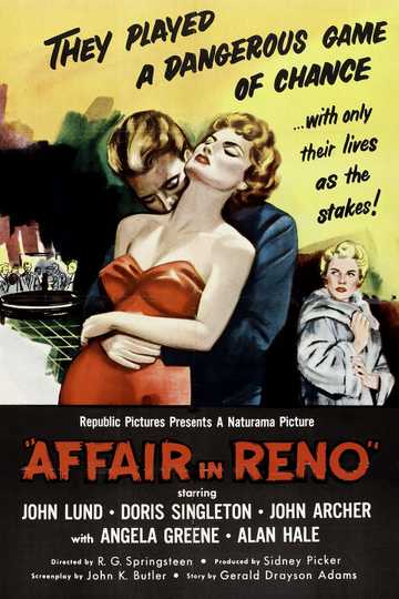 Affair in Reno Poster