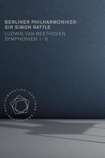 Beethoven  Symphonies 19 Berliner Philharmoniker Sir Simon Rattle Poster