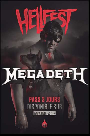 Megadeth Hellfest 2016 Poster