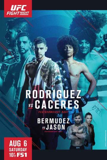 UFC Fight Night 92 Rodríguez vs Caceres Poster