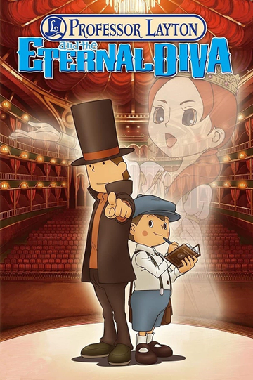 Professor Layton and the Eternal Diva Poster