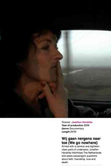 We go nowhere poster