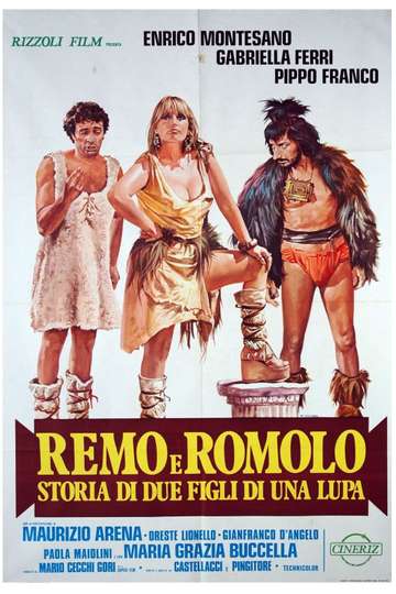 Romulus and Remus: The Story of Two Sons of a Wolf Poster