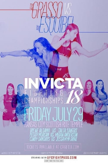 Invicta FC 18 Grasso vs Esquibel Poster