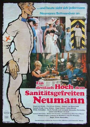 Ein dreifach Hoch dem Sanitätsgefreiten Neumann Poster