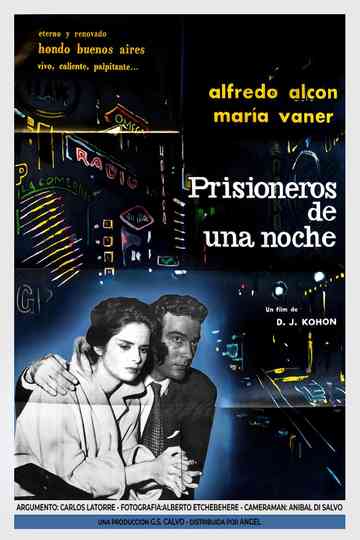 Prisioneros de una noche Poster
