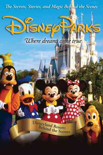 Disneyland Resort Behind The Scenes Poster