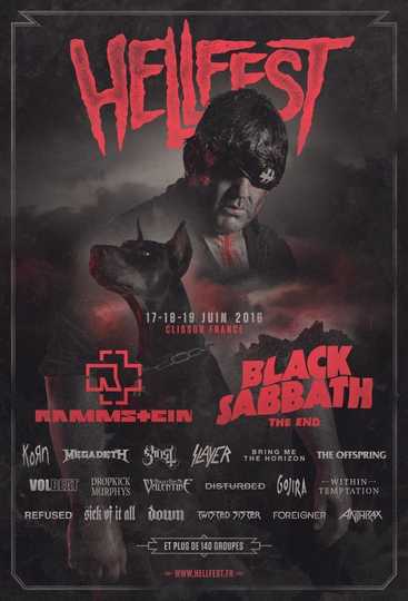 Rammstein: Live at Hellfest Poster