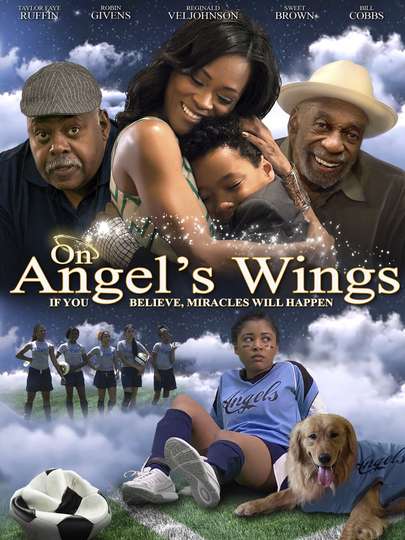 On Angels Wings Poster