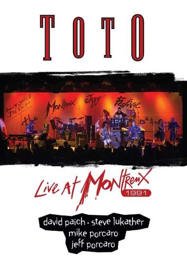 Toto  Live at Montreux 1991 Poster