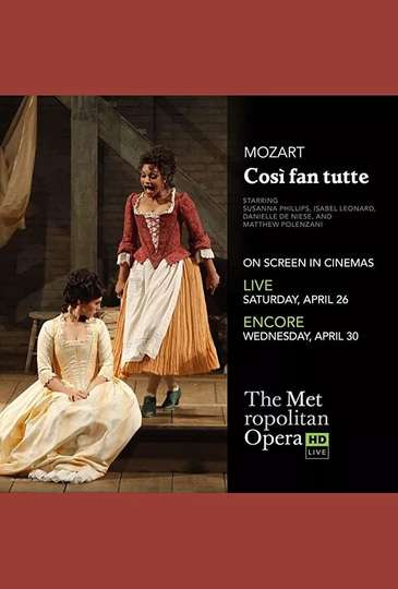 The Metropolitan Opera Così Fan Tutte Poster