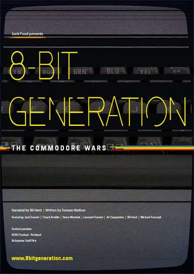 8 Bit Generation The Commodore Wars Poster