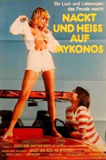 Nackt und heiß auf Mykonos Poster