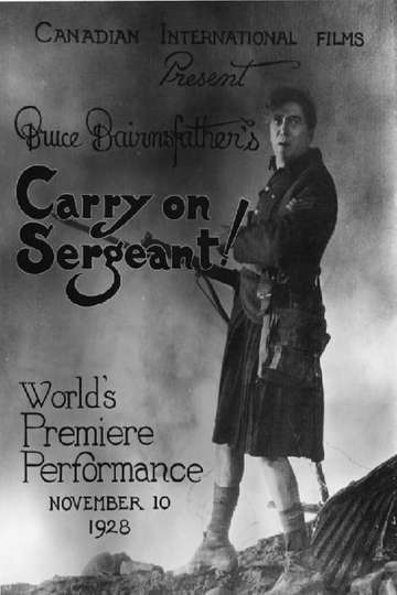 Carry on Sergeant Poster