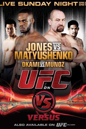 UFC on Versus 2 Jones vs Matyushenko Poster