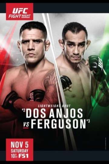 UFC Fight Night 98: dos Anjos vs. Ferguson Poster