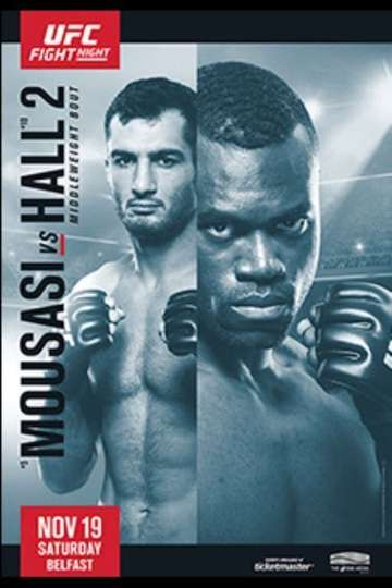 UFC Fight Night 99: Mousasi vs. Hall 2 Poster
