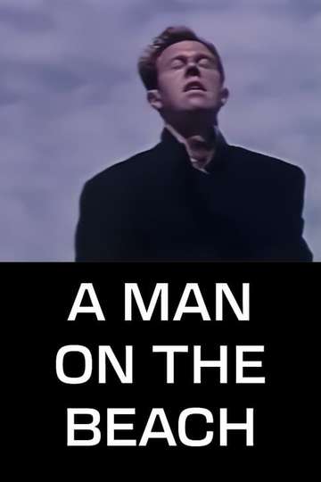 A Man on the Beach Poster
