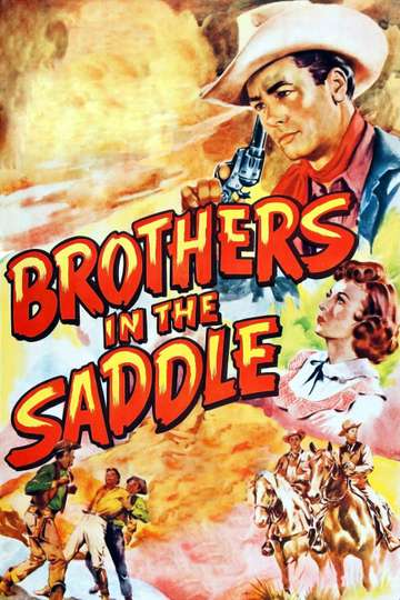 Brothers in the Saddle Poster