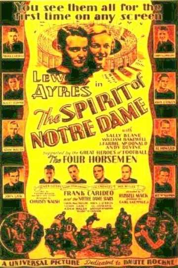 The Spirit of Notre Dame Poster