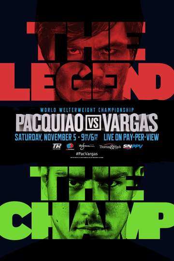 Manny Pacquiao vs Jessie Vargas Poster