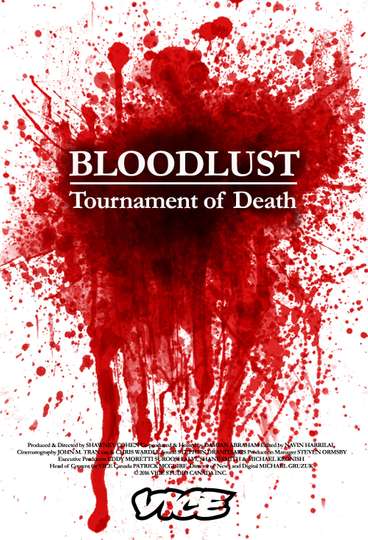 Bloodlust Tournament of Death Poster