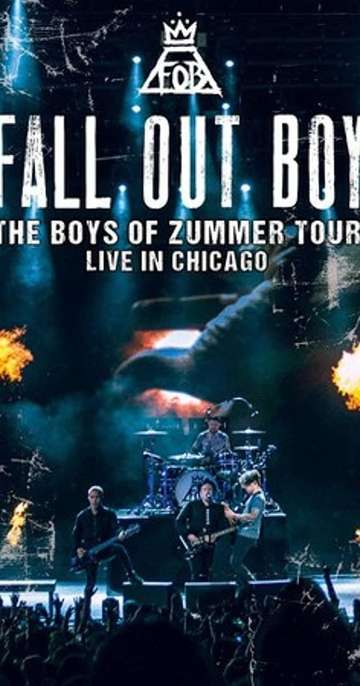 Fall Out Boy The Boys of Zummer Tour Live in Chicago Poster