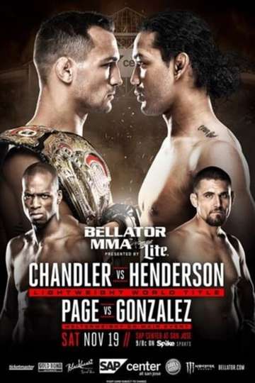 Bellator 165 Chandler vs Henderson Poster