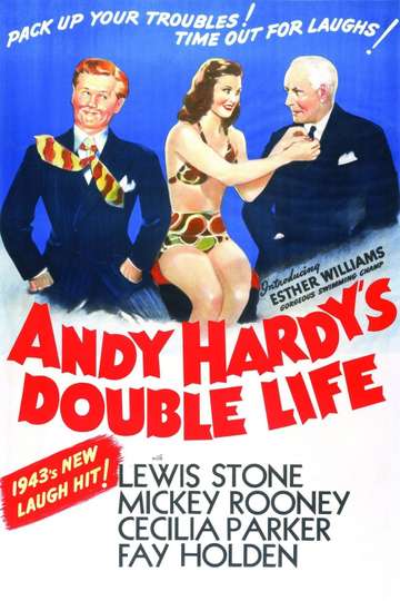 Andy Hardys Double Life Poster