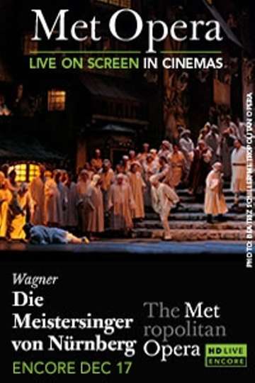 The Metropolitan Opera: The Master-Singers of Nuremberg Poster