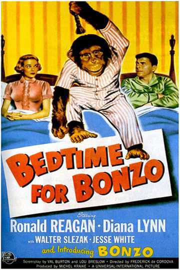 Bedtime for Bonzo Poster