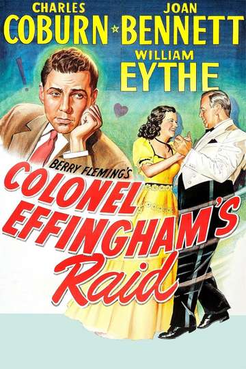 Colonel Effinghams Raid Poster