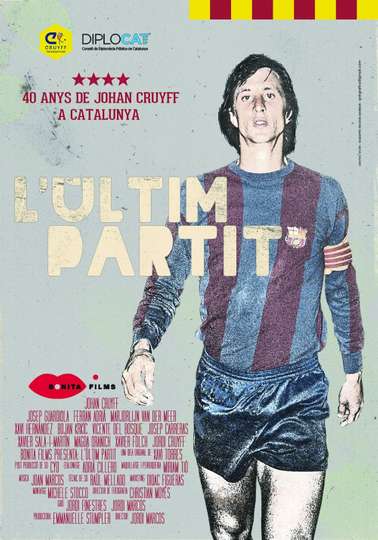 Lúltim partit 40 anys de Johan Cruyff a Catalunya