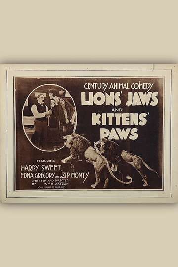 Lions Jaws and Kittens Paws Poster
