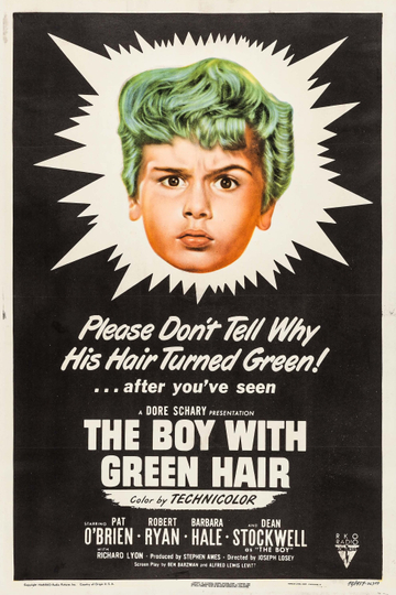 The Boy with Green Hair Poster