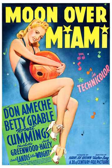 Moon Over Miami Poster
