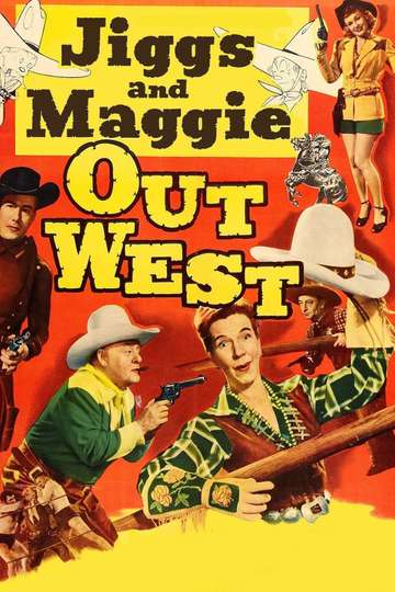 Jiggs and Maggie Out West Poster