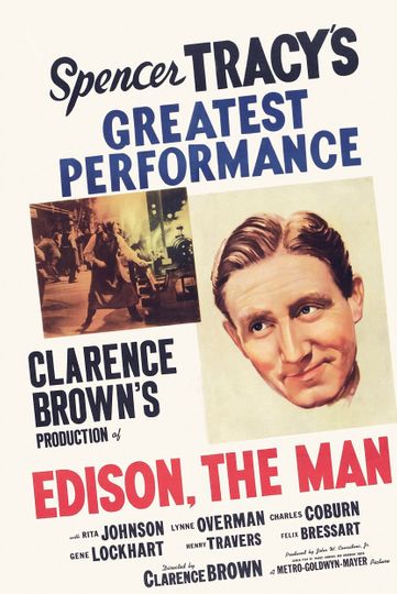 Edison, the Man Poster