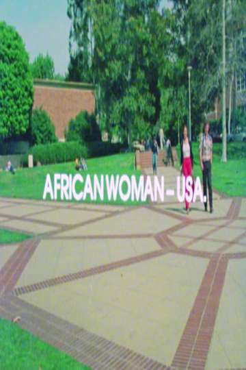 African Woman  USA Poster