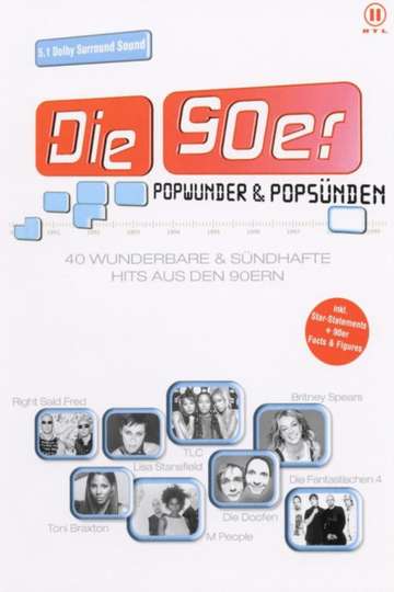Die 90er  Popwunder  Popsünden Poster