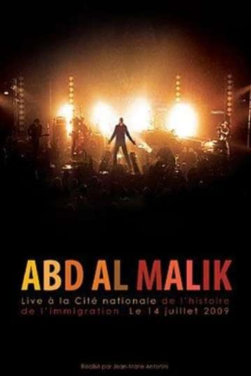 Abd Al Malik  Live à la Cité Nationale de lHistoire de lImmigration