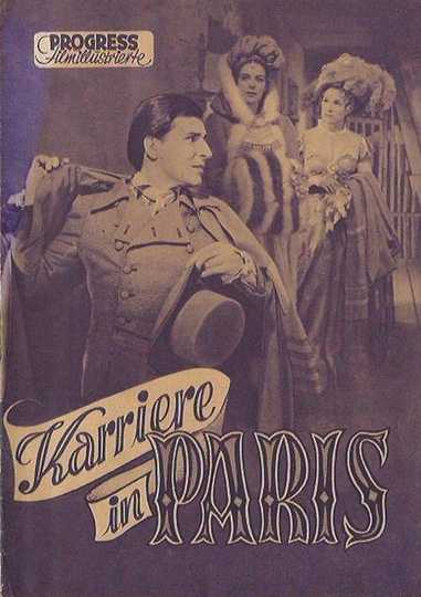 Karriere in Paris Poster