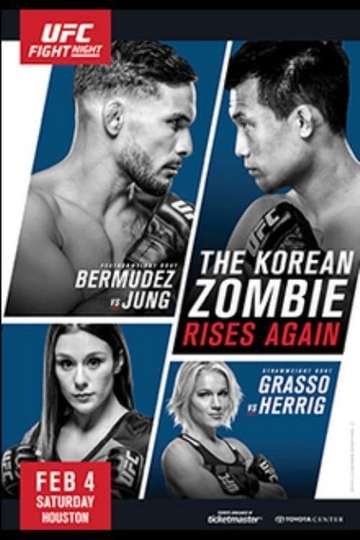 UFC Fight Night 104 Bermudez vs The Korean Zombie Poster