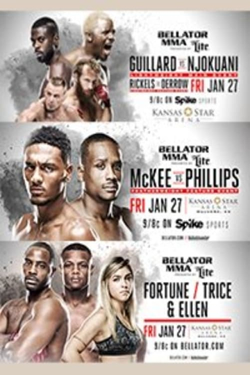 Bellator 171 Guillard vs Njokuani Poster