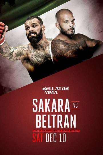Bellator 168 Sakara vs Beltran Poster
