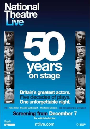 National Theatre Live 50 Years on Stage