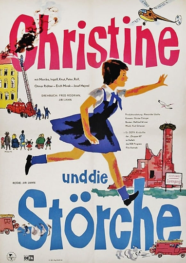 Christine und die Störche Poster