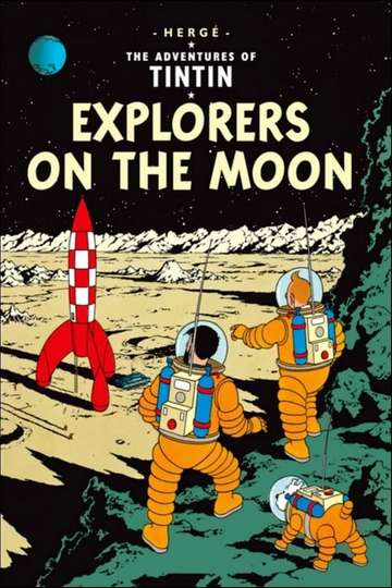 Explorers on the Moon Poster